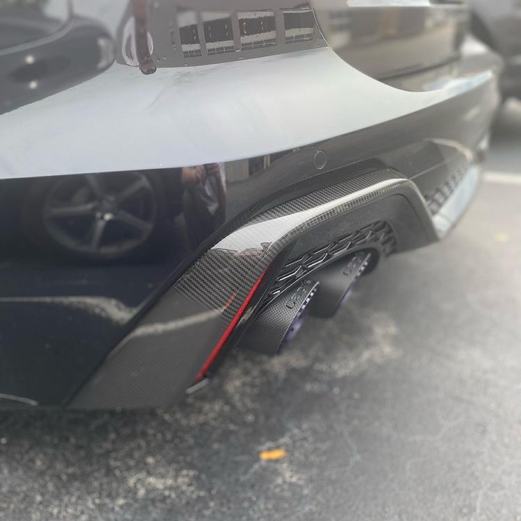 Audi RS6/7 (C8) - Valved Exhaust w Carbon Fiber Tips (OE Actuators)