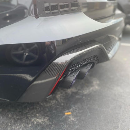 Audi RS6/7 (C8) - Valved Exhaust w Carbon Fiber Tips (OE Actuators)