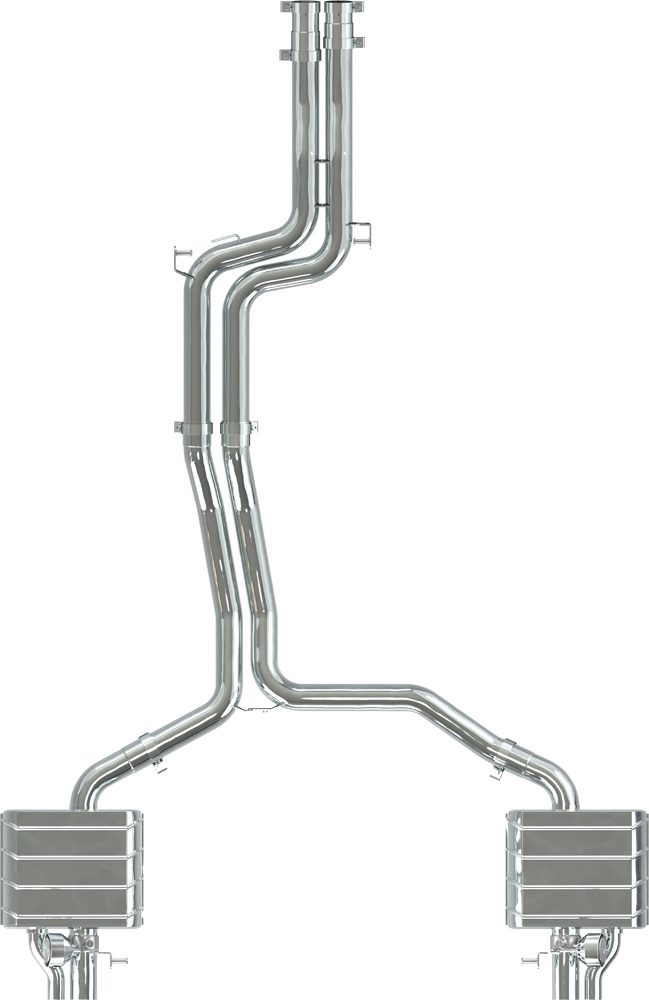Audi RS6/7 (C7) - Valved Exhaust with Mid-Pipes (CES3)