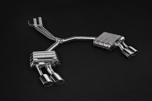 Audi S4/5 (B9/F5) - Valved Exhaust w Mid-Pipes - SS Tips (CES3)