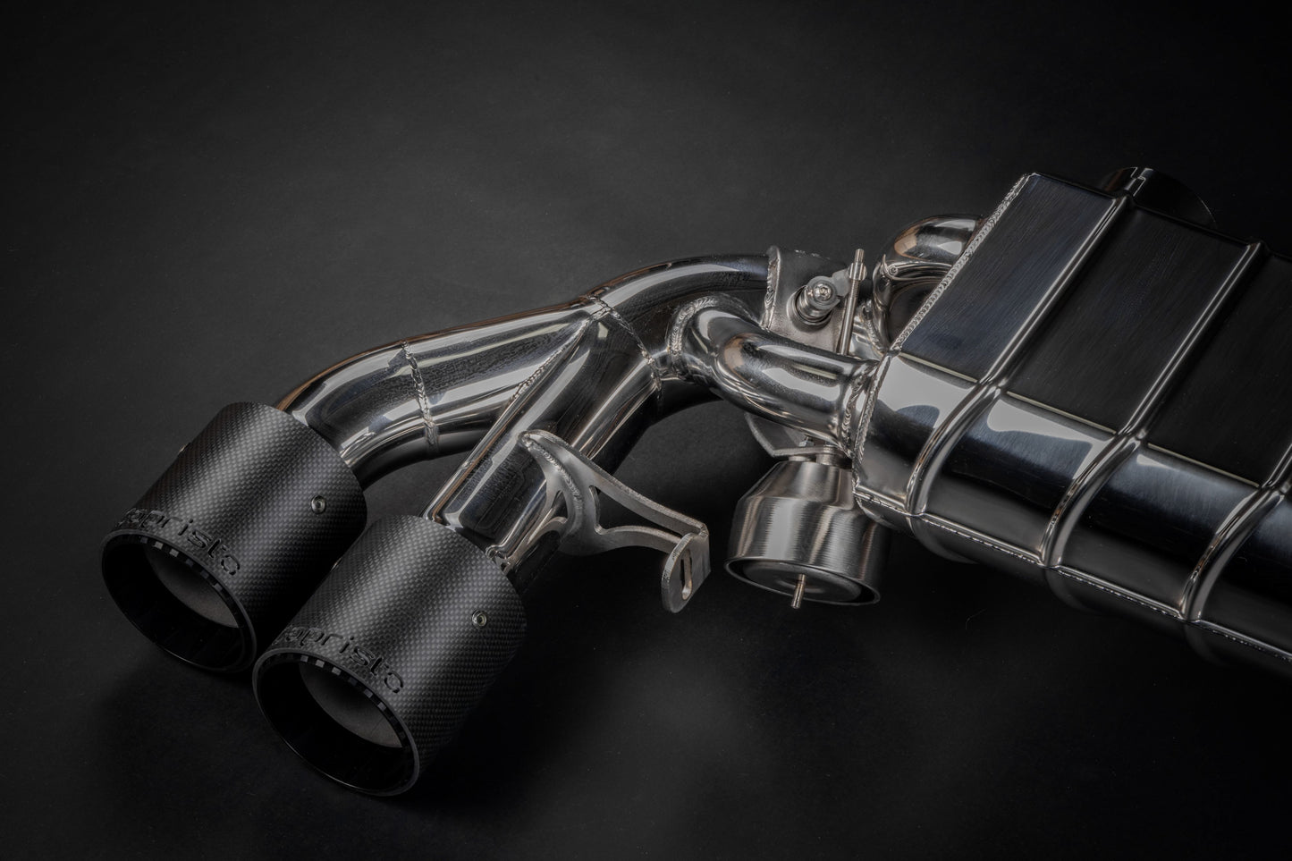 BMW M5 CS (F90) - Valved Exhaust w 200cell OPF, MidSilencer Spare & Wicrom Tips (OE Actuators)