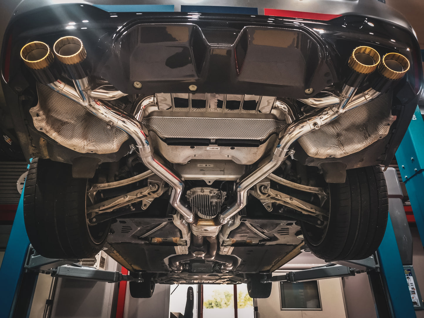BMW M5 Competition (F90) - ECE Valved Exhaust and Wicrom Tips (OE Actuators)