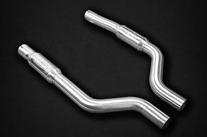 BMW M5 CS (F90) - Valved Exhaust w 200cell OPF, MidSilencer Spare & Wicrom Tips (OE Actuators)
