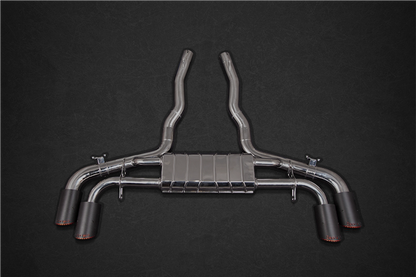 BMW X5/6M (G05/06) - Exhaust System, OPF Delete Mid Pipes, and Carbon Fiber Tips