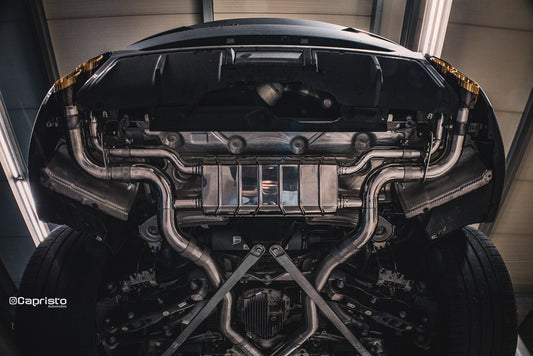 BMW XM - Valved Exhaust System with Anodized/Wicrom Tips (for OE Actuators)