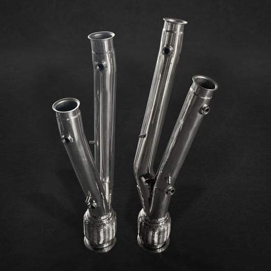 Lamborghini Aventador SVJ/Ultimae- Racing Test Pipes (with Heat Blankets)