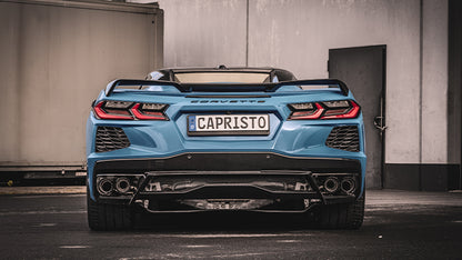 Chevrolet Corvette (C8) Stingray - Valved Exhaust w Wicrom Tips (OE Actuators)