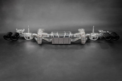 Chevrolet Corvette (C8) Stingray - Valved Exhaust w Wicrom Tips (OE Actuators)