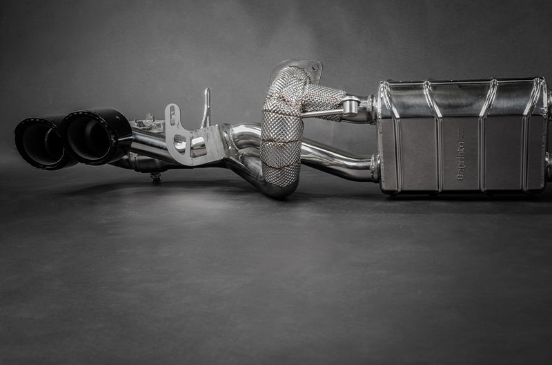 Chevrolet Corvette (C8) Stingray - Valved Exhaust w Wicrom Tips (OE Actuators)