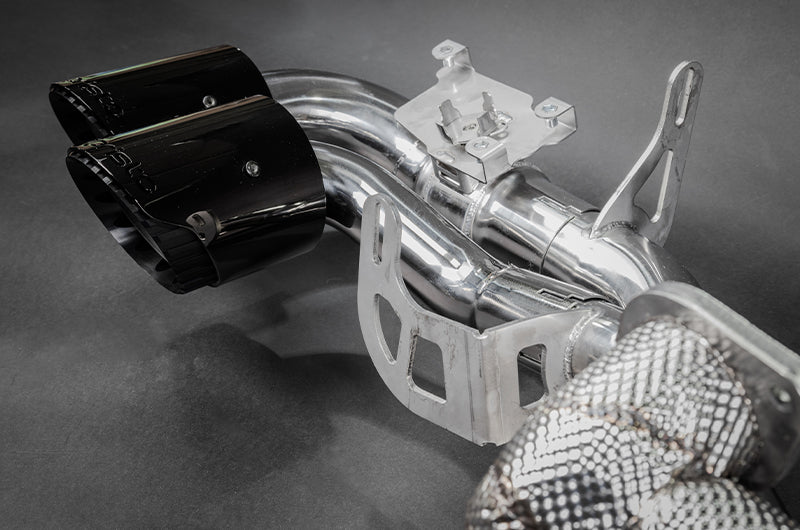 Chevrolet Corvette (C8) Stingray - Valved Exhaust w Wicrom Tips (OE Actuators)