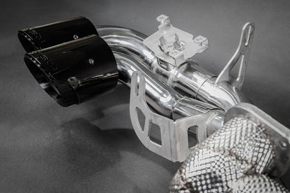 Chevrolet Corvette (C8) Stingray - Valved Exhaust w Wicrom Tips (OE Actuators)