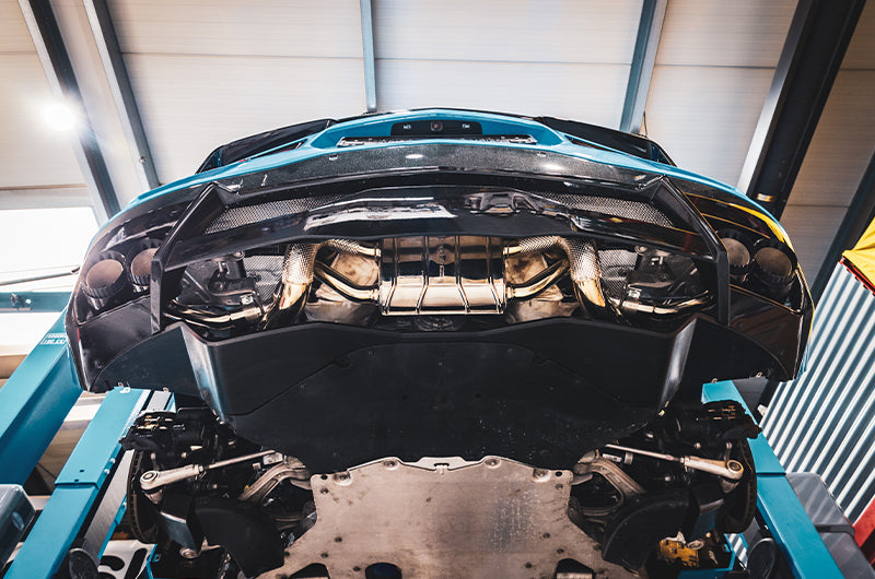 Chevrolet Corvette (C8) Stingray - Valved Exhaust w Wicrom Tips (OE Actuators)