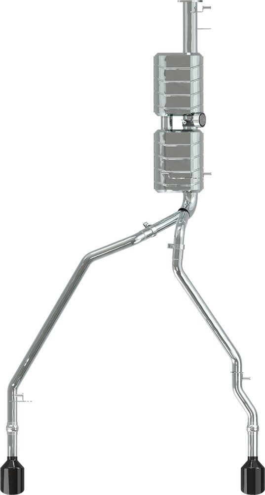 Dodge Ram 1500 - Valved Middle Silencer (CES3)