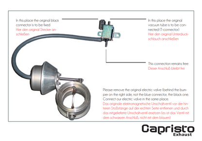 Ferrari 355 - Bypass Exhaust Valve Kit