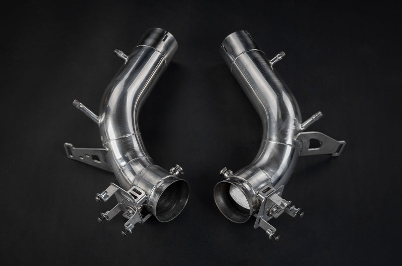 Ferrari 296 - SET: Capristo Twin Tailpipe Carbon Fiber Conversion