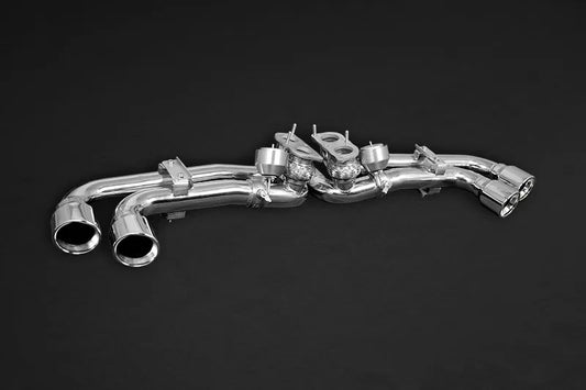 Ferrari F430 - Capristo Exhaust Tips for OEM Muffler/System