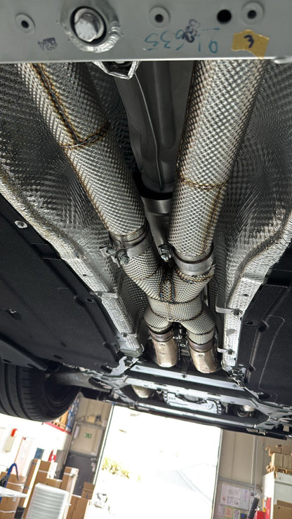Ferrari 12Cilindri - MidPipe + Heat Protection