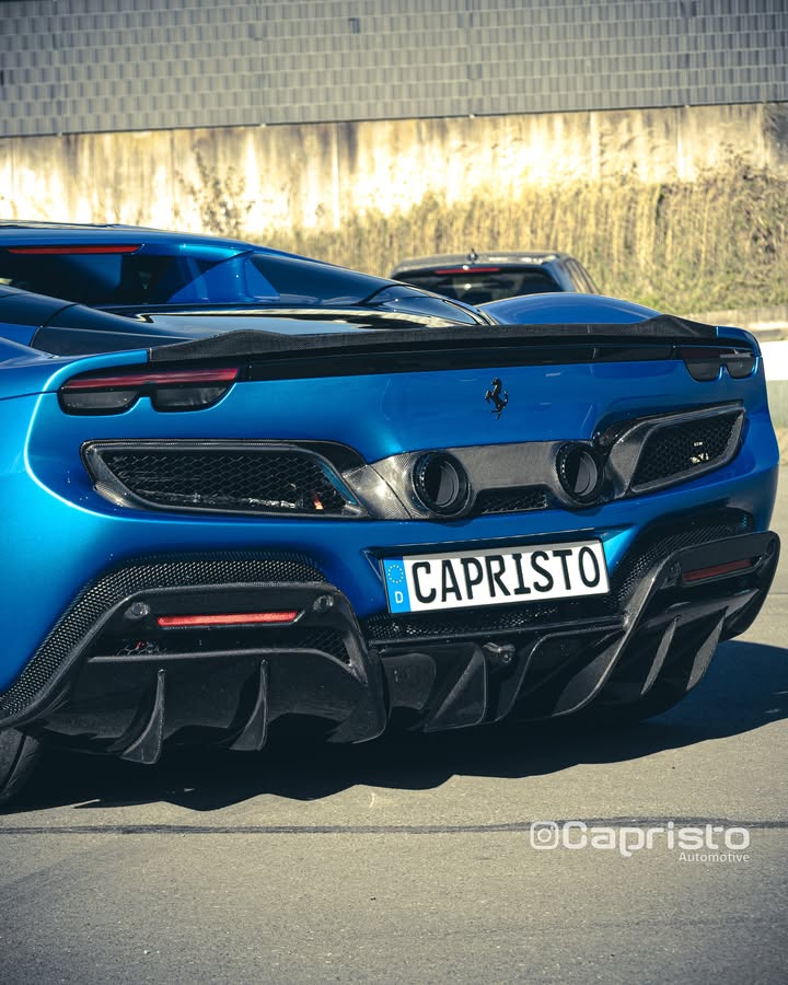 Ferrari 296 - Carbon Rear Diffuser