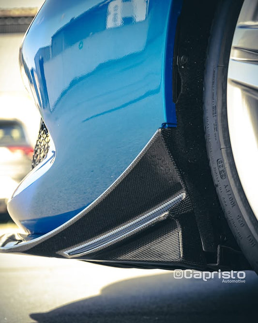 Ferrari 296 - Carbon Fiber Front Spoiler Wings