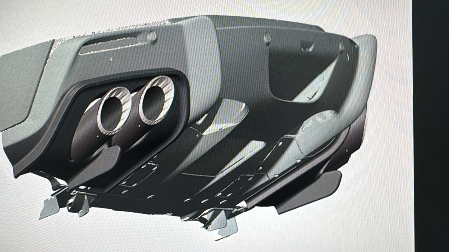 Ferrari 12Cilindri - Valved Exhaust, Carbon Frame + Wicrom Tips (OE Actuators)