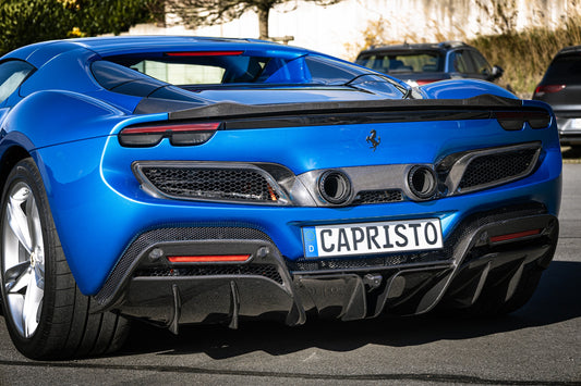 Ferrari 296 - Carbon Fiber Rear Diffuser