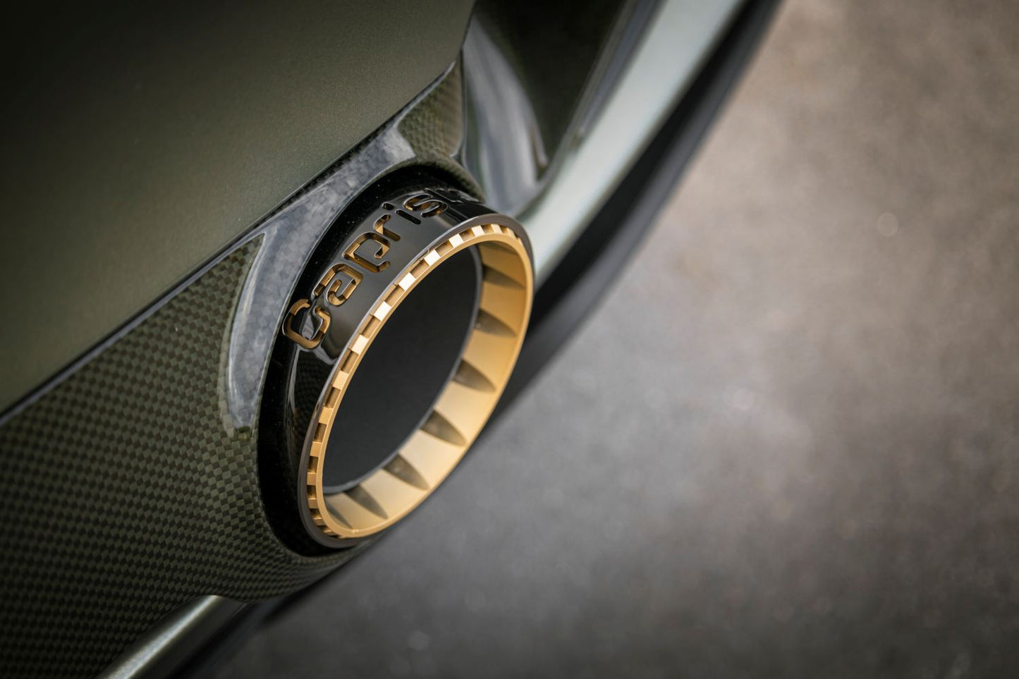 Ferrari 296 - Capristo Twin Tailpipe Carbon Conversion (for OEM or Capristo Exhaust)