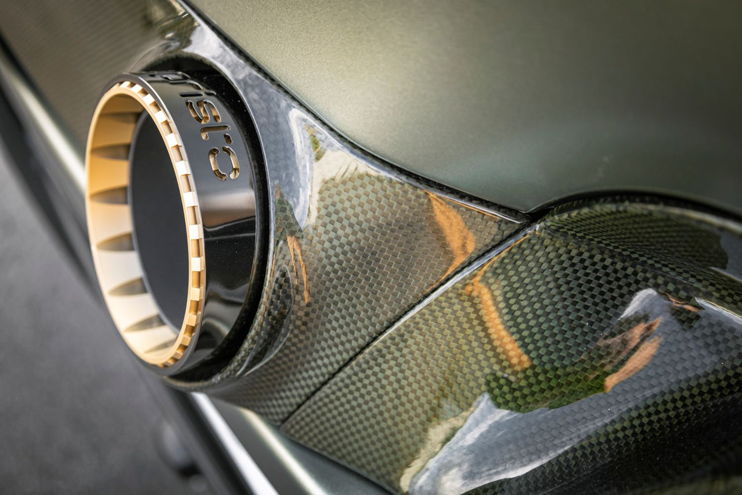 Ferrari 296 - Capristo Twin Tailpipe Carbon Conversion (for OEM or Capristo Exhaust)