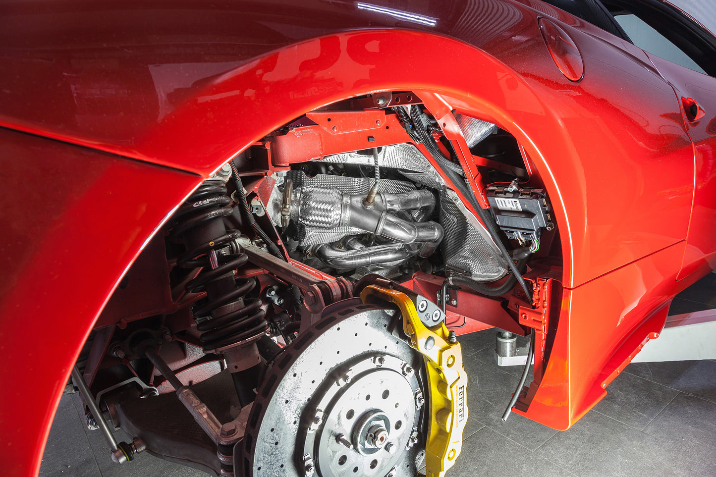 Ferrari 458 - Headers (with Heat Blankets)