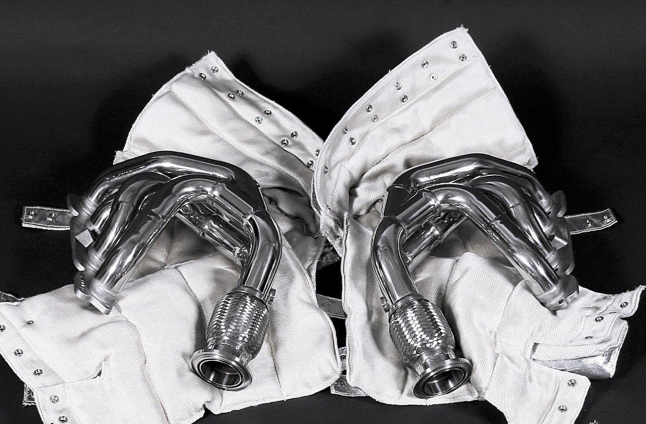 Ferrari 458 - Headers (with Heat Blankets)