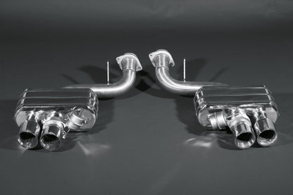 Ferrari 599 GTB Fiorano - Valved Exhaust w Post-Cat Spare Pipes