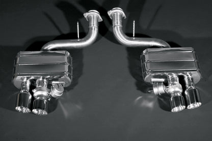 Ferrari 599 GTB Fiorano - Valved Exhaust w Post-Cat Spare Pipes