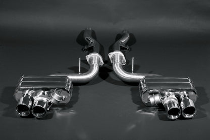 Ferrari 599 GTB Fiorano - Valved Exhaust w Post-Cat Spare Pipes