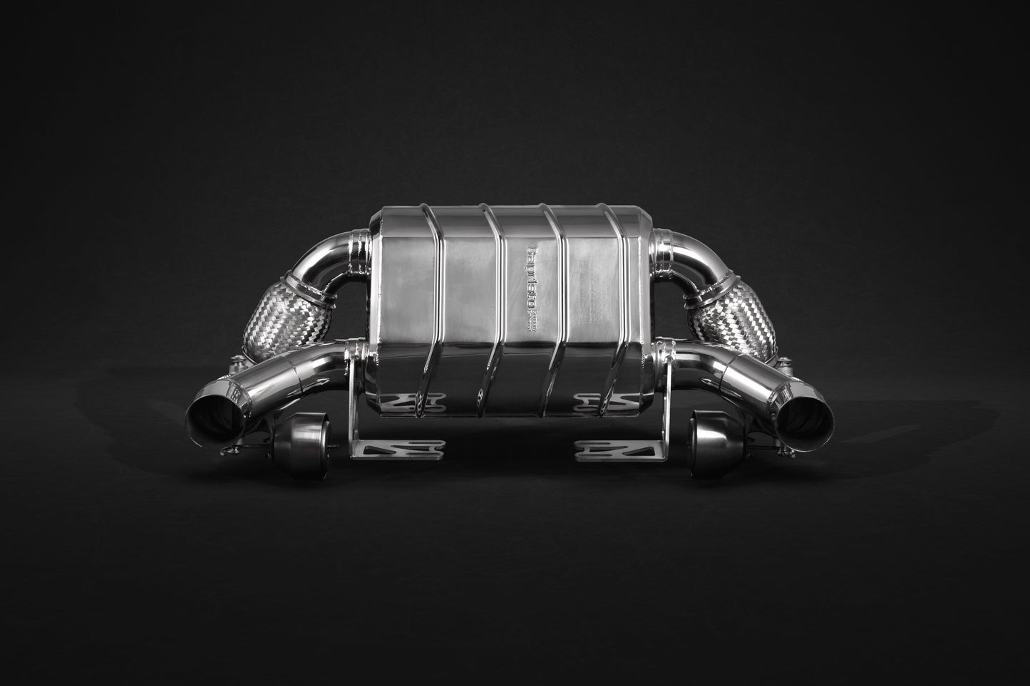 Ferrari F430 Scuderia/16M - Valved Exhaust, 250 Cell Sport Cats + Heat Blankets