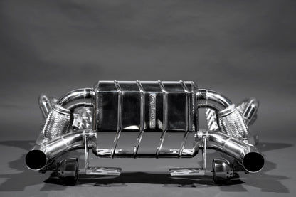 Ferrari F430 Scuderia/16M - Valved Exhaust, 250 Cell Sport Cats + Heat Blankets