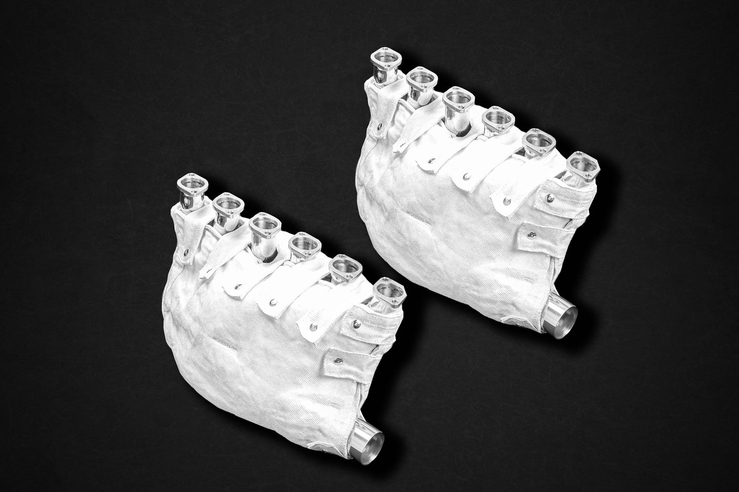 Ferrari F50 - Full Exhaust: Headers, Cat Spare, and X-Pipe Muffler (w Remote)