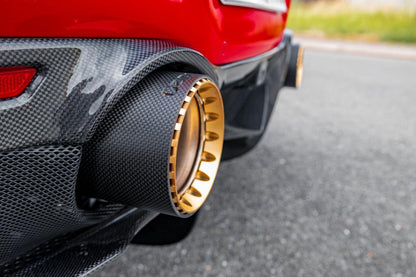 Ferrari F8 - Carbon End Pipe Shells