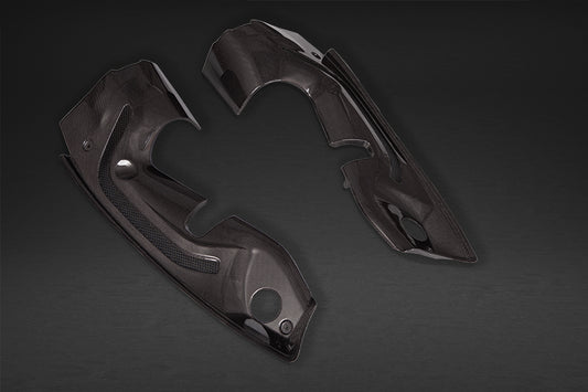 Ferrari F8 Spider - Carbon Fiber Engine Side Covers