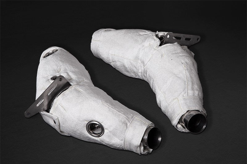 Ferrari F8 - Cat Delete Pipes (w Heat Blankets)