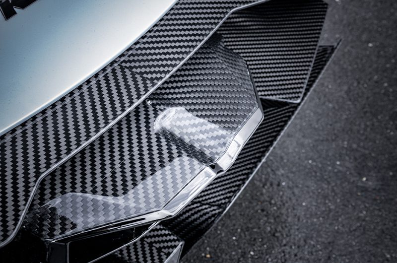 KTM X-Box GT-XR: Valved Exhaust with Heat Shield and Carbon/Stainless Exhaust Finisher