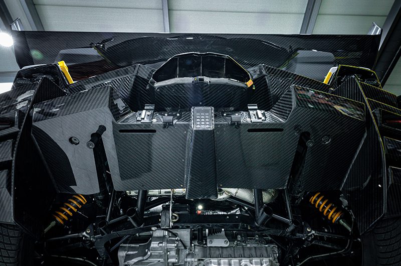 KTM X-Box GT-XR: Valved Exhaust with Heat Shield and Carbon/Stainless Exhaust Finisher