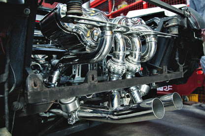 Lamborghini Murcielago LP640 - Racing Valved Exhaust w Headers, Sport Cats, and Ceramic Coated Tip