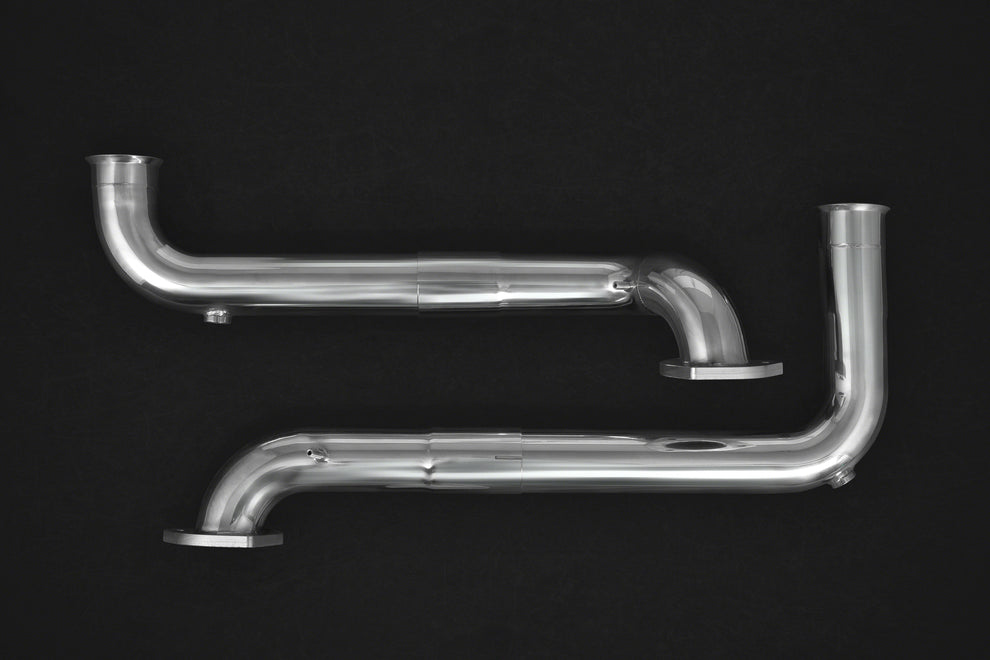 Lamborghini Murcielago LP580 - Secondary Cat Spare Pipes + Heat Protection main image 0