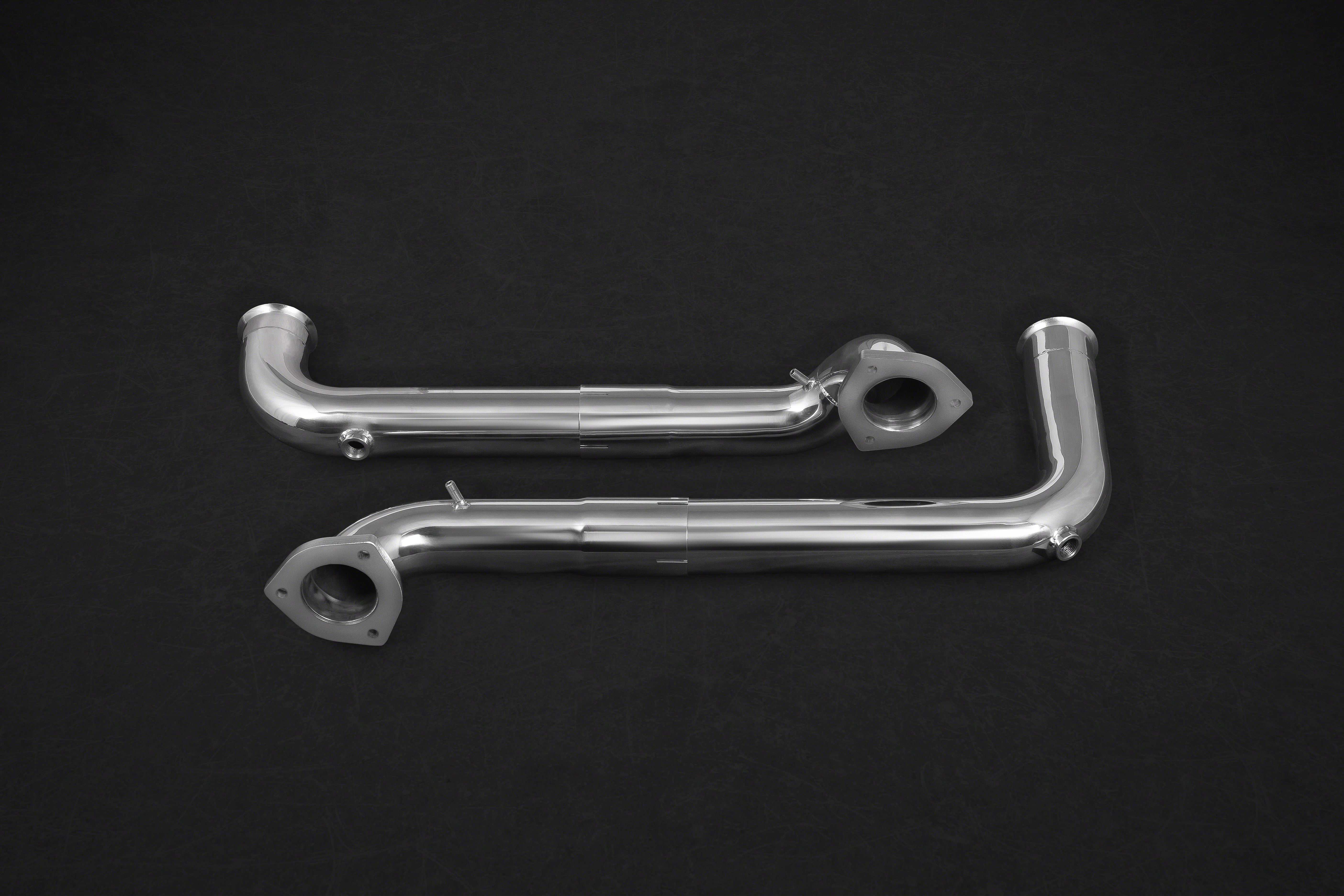 Lamborghini Murcielago LP580 - Secondary Cat Spare Pipes + Heat Protection main image 1