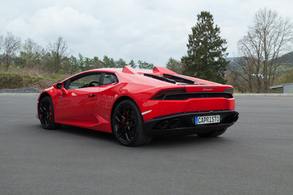 Lamborghini Huracan - Carbon Fiber + Glass Bonnet (With Scoops)
