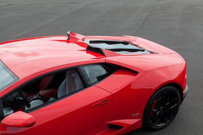 Lamborghini Huracan - Carbon Fiber + Glass Bonnet (With Scoops)