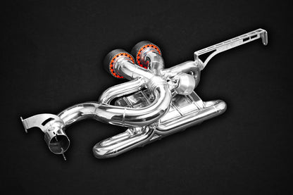 Lotus Evora/S - Valved Exhaust with Carbon Tips (for OEM Control)