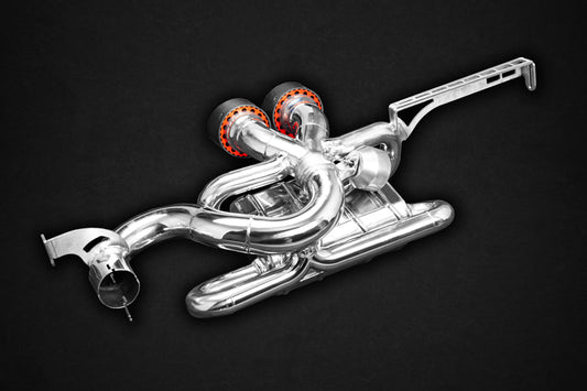 Lotus Evora/S - Valved Exhaust with Carbon Tips (for OEM Control)
