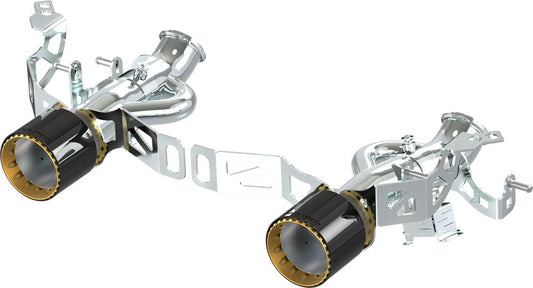 Maserati MC20 - Exhaust System w Wicrom Black Chrome End Pipes