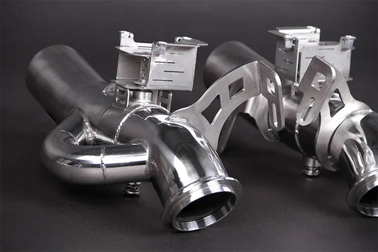 Maserati MC20 - Exhaust System w Wicrom Black Chrome End Pipes