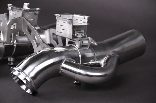 Maserati MC20/MCPura - Valved Exhaust + Wicrom Tips